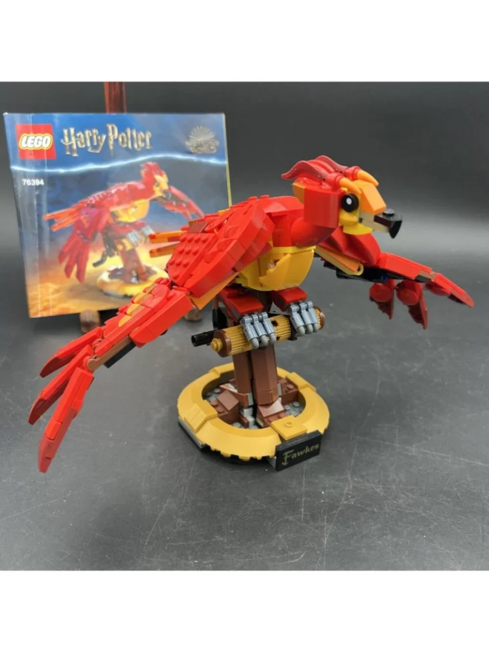 Lego 76394 Harry Potter Fawkes, Dumbledore’s Phoenix Complete Set W/ Minifigure